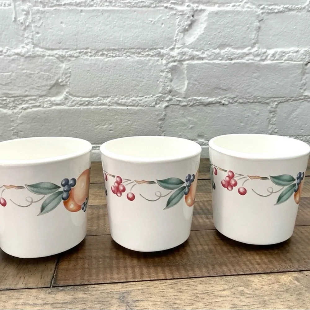 Vintage Corelle Abundance Coffee Mugs Set of 6